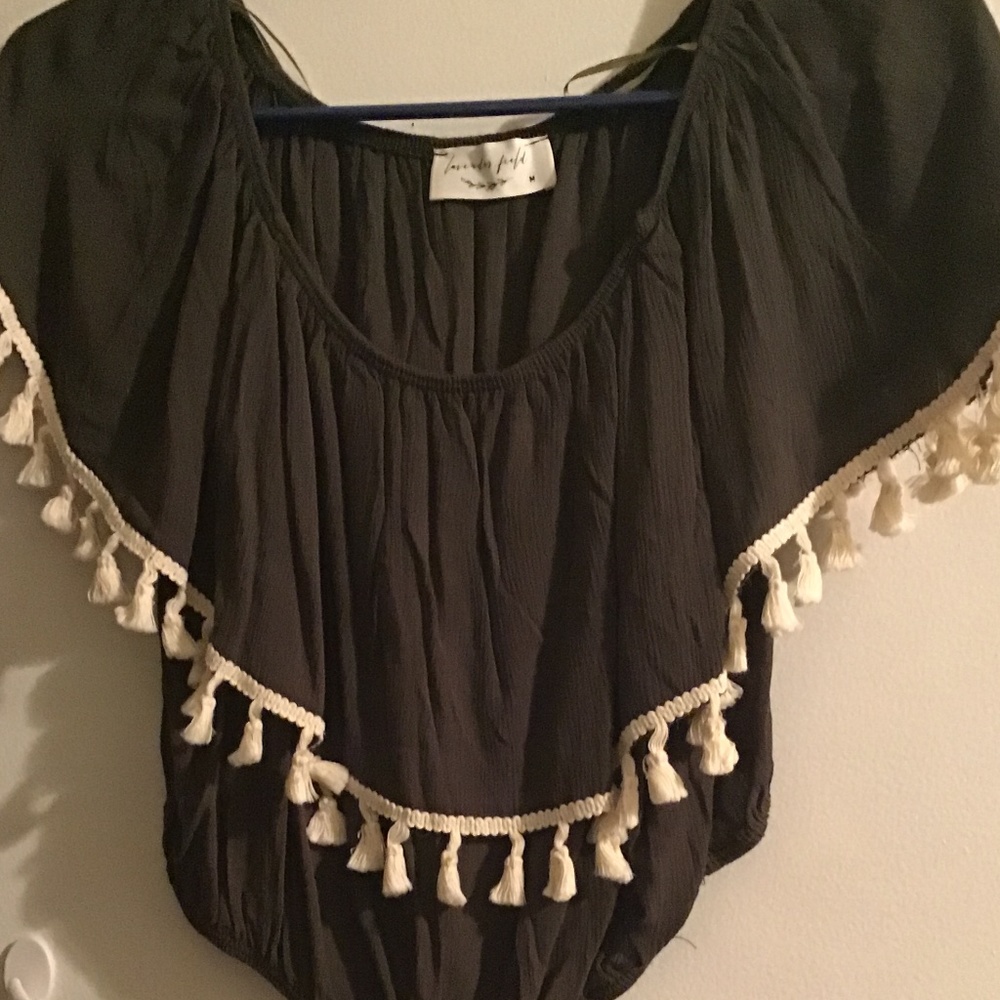 Womens Lavender Field Top